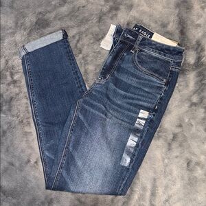 American Eagle Dark Blue Super Stretch Jeans